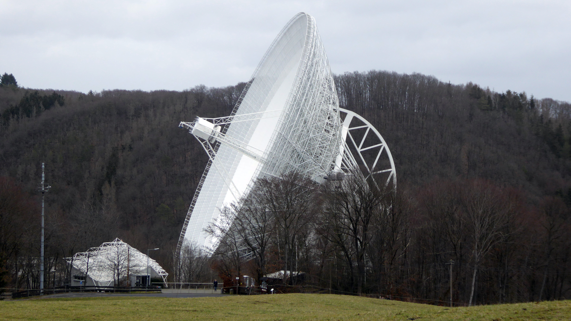 Radioteleskop Effelsberg, Decke Tönnes Tour | © Uwe Drath